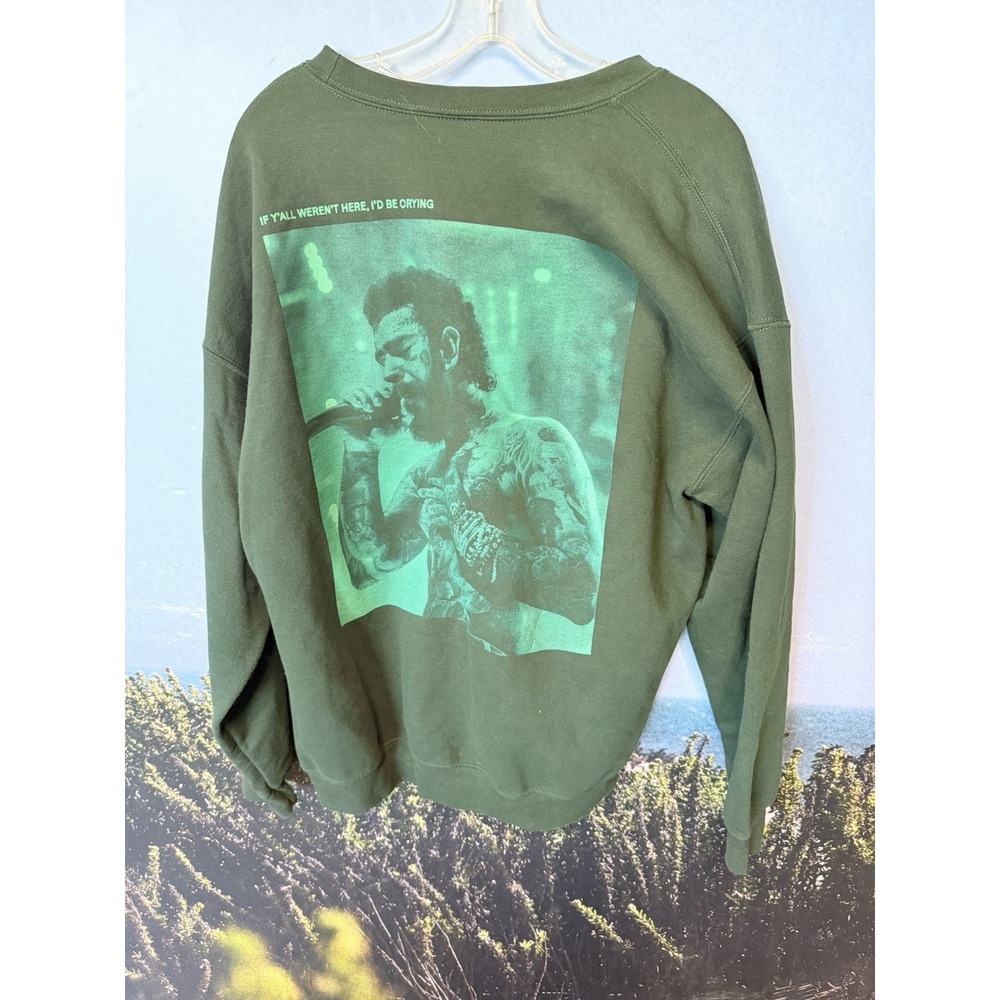 Austin Post Malone M Tour Sweatshirt If Yall Weren't Here Id Be Crying